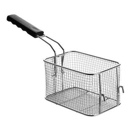 Stainless Steel Chip Basket 5 L | CaterChef | Plastic Handle | 20.8 x 14.2 x H12.4 cm 1