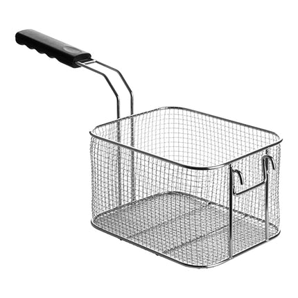 Stainless Steel Chip Basket with Plastic Handle | CaterChef | 8 L | 19 x 22.8 x H14 cm 1