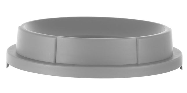 Open Cover for Round Waste Bin | AmerBox | Fits Model 691038 | Light Grey, Diameter 570mm