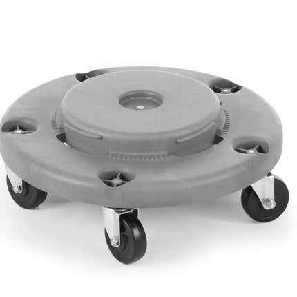 Trolley for Round Waste Bin Ø455mm Light Grey | AmerBox