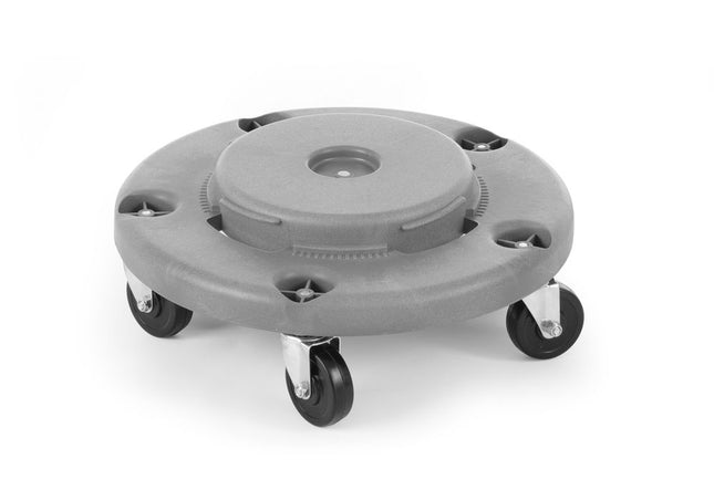 Trolley for Round Waste Bin Ø455mm Light Grey | AmerBox