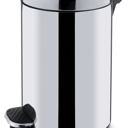 Round Pedal Waste Bin with Inner Bin | HENDI | 20L, Ø300x440mm, Stainless Steel