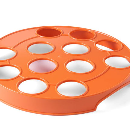 Beer Glass Carrier for 12 Glasses | BarUp | Orange | 315mm Diameter