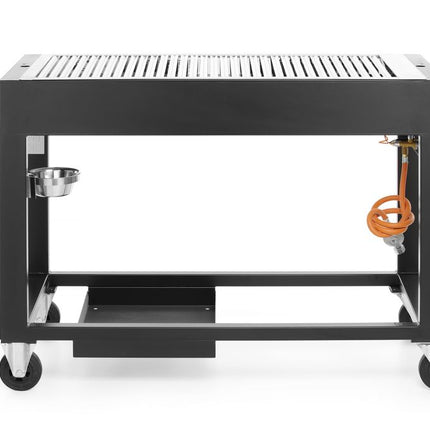 Gas Barbecue 10kW Black | HENDI Tampa | 1260x580x900mm