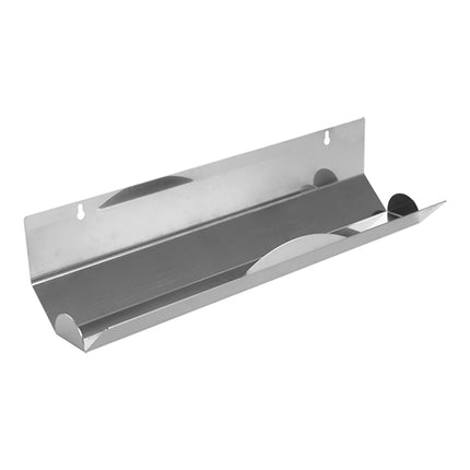 Stainless Steel Wall-Mounted Trolley Cover Dispenser | EMGA | 48 x 15 x H15 cm 1