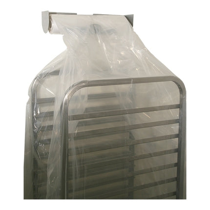 Disposable Plastic Cover for GN 2/1 Mobile Racks | EMGA | 25 Pieces | Transparent MDPE | 180 cm, 20 µm 1