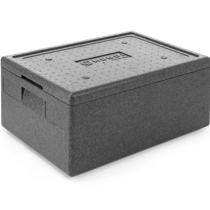 Termoizolacijska posoda, HENDI, Kitchen Line, GN 1/1, 40 l, črna, 600 x 400 x (V) 283 mm