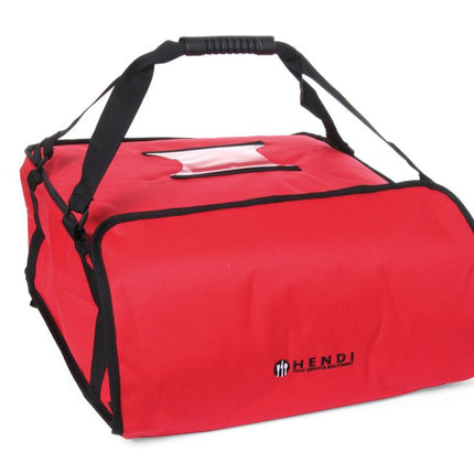 Pizza Delivery Bag with Adjustable Shutter | HENDI | Fits 4 Boxes | 470x470x210mm