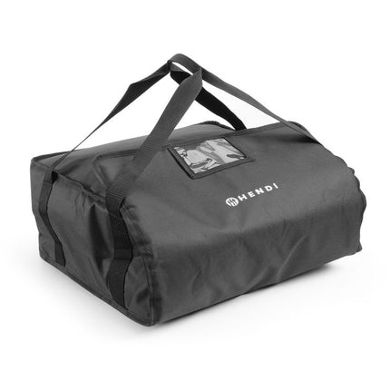 Large Pizza Delivery Bag | HENDI Kitchen Line | Black | 470x470x210mm