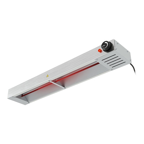 CaterChef Stainless Steel Infrared Overhead Food Warmer | Hanging Model | 750 W | 82 x 17.4 x H6.5 cm 1