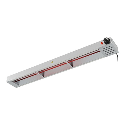 CaterChef Stainless Steel Infrared Overhead Food Warmer | Hanging Model | 1000 W | 115 x 17.4 x H6.5 cm 1