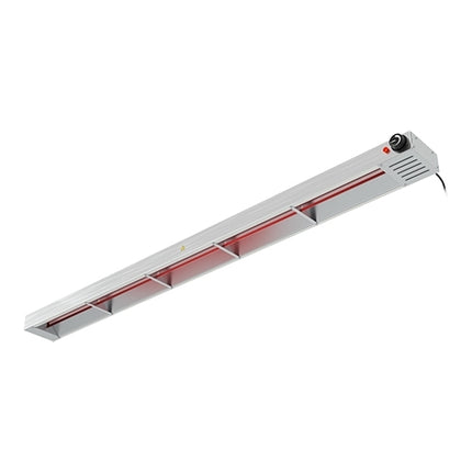 CaterChef Stainless Steel Infrared Overhead Food Warmer | Hanging Model | 1750 W | 180 x 17.4 x H6.5 cm 1
