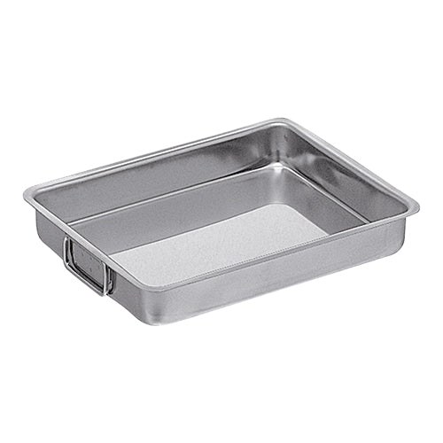 Pujadas Stainless Steel Roasting Pan with Movable Side Handles | 64 x 44 x H9 cm | 19 L 1