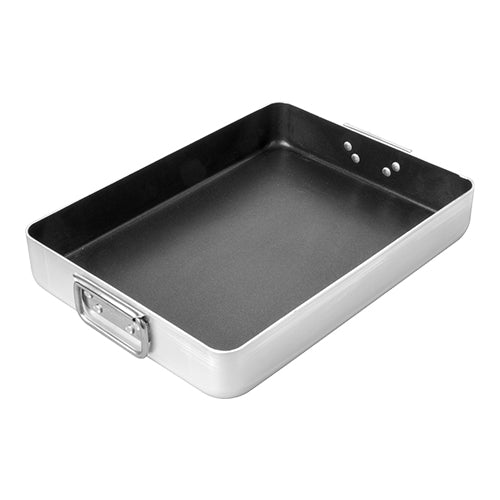 Aluminium Nonstick Roasting Pan with Movable Handles | Pujadas | 40 x 30 x H6.5 cm | 6.3 L 1