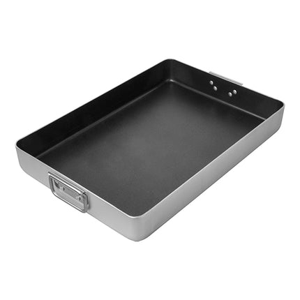 Nonstick Aluminium Roasting Pan | Pujadas | Movable Stainless Steel Side Handles | 50 x 35 x H7 cm | 10.8 L 1