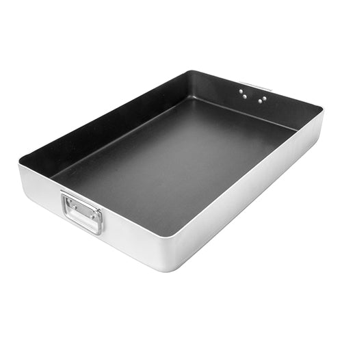 Nonstick Aluminium Roasting Pan | Pujadas | Movable Stainless Steel Side Handles | 60 x 40 x H9 cm | 19 L 1