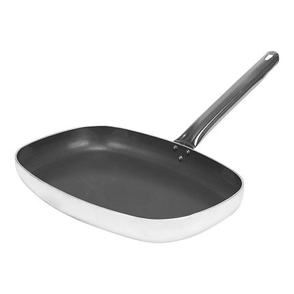 Pujadas Alu Pro Rectangular Non-Stick Lyonnaise Frying Pan | Aluminium | 38 x 26 x H5 cm 1