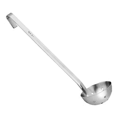 Perforated Stainless Steel 18/10 Ladle | EMGA | Ø8 cm x L32 cm | 0.125 L 1