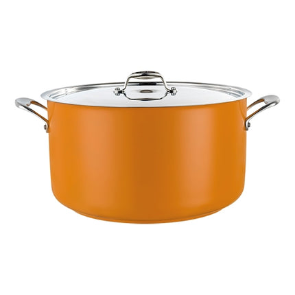 18/10 Stainless Steel Medium Stock Pot | Pujadas | Induction Suitable | Ø20 x H13 cm | 3.7 L 1