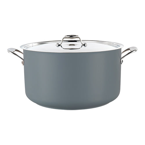 18/10 Stainless Steel Medium Stock Pot with Lid | Pujadas Cool Line | 5.8 L | Ø24 x H14 cm 1