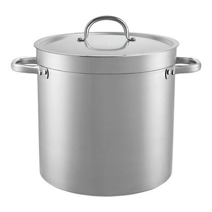 Pujadas Century High Stock Pot with Lid | Aluminium | Ø28 x H28 cm | 16.5 L 1