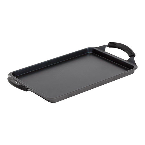 Non-Stick Aluminium Grill Plate | Pujadas Black Pro | Induction Suitable | 43 x 25 x H5 cm 1