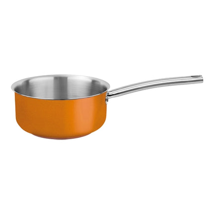 Pujadas Stainless Steel 18/10 Saucepan, Yellow | 1.5 L | Ø16 x H7.5 cm 1