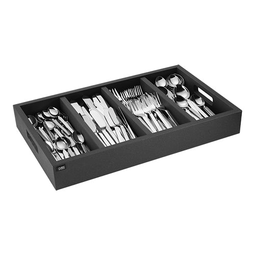 Pujadas GN 1/1 Cutlery Holder | 4 Compartments | 53.9 x 33.5 x H7.7 cm 1