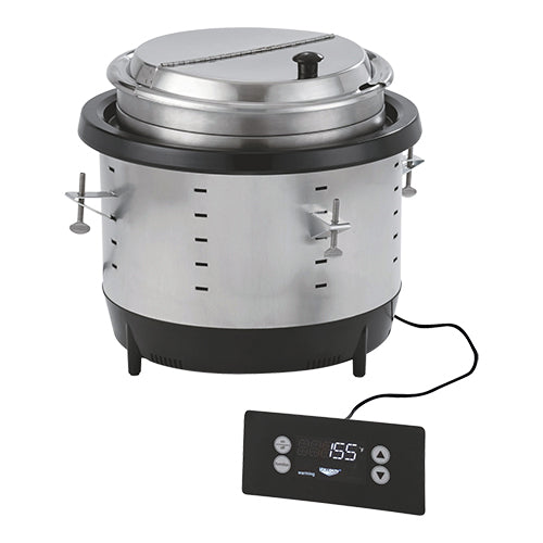 Built-In Induction Soup Kettle | Vollrath | Digital Control | 10.4 L | Ø35.3 x H31.3 cm 1