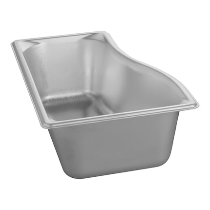 Vollrath Wild Shape Stainless Steel GN 1/3 Gastronorm Pan | Side Model | 100 mm | 3.6 L 1