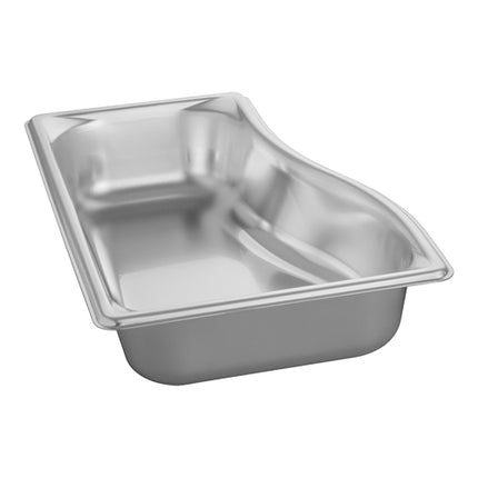 Vollrath Wild Shape Stainless Steel GN 1/3 Gastronorm Pan | Side Model | 65 mm | 2.5 L 1