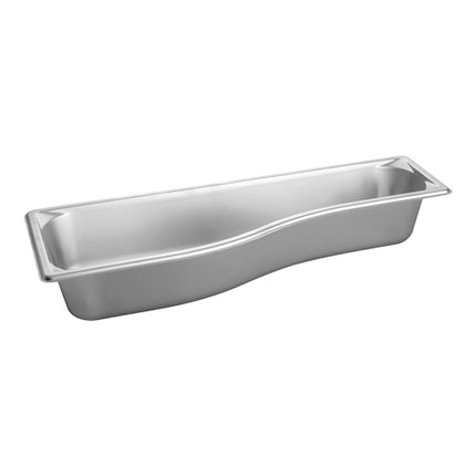 Stainless Steel GN 2/4 Gastronorm Pan, 89 mm | Vollrath Wild Shape | Side Model | 4.8 L | 53 x 16.2 cm 1