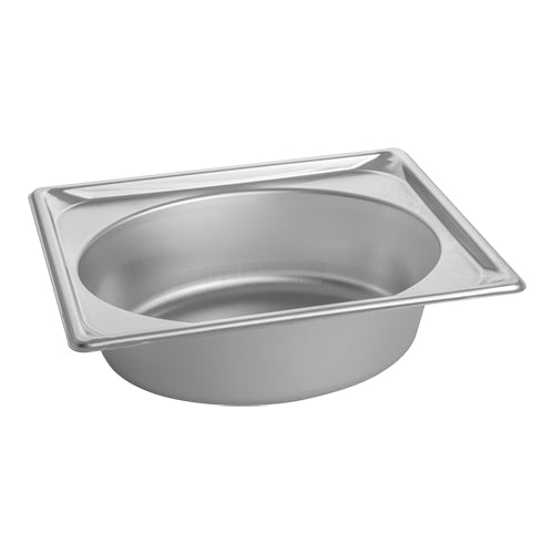 GN 1/2 Stainless Steel Gastronorm Pan | Vollrath Oval Shape | 100 mm Deep | 3.5 L 1