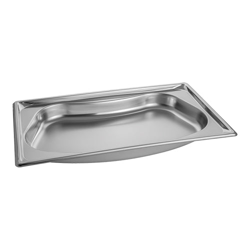 GN 1/1 Stainless Steel Gastronorm Pan | Pujadas Kidney Shape | 65 mm | 4.8 L 1