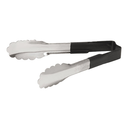 Black Serving Tong | Vollrath | Stainless Steel with Plastic Handle | 24 cm 1