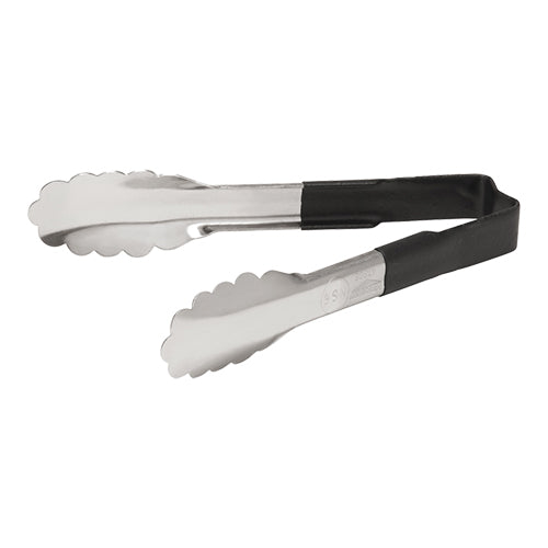 Black Serving Tong | Vollrath | Stainless Steel with Plastic Handle | 24 cm 1