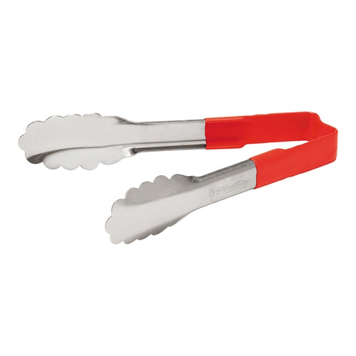 Red Serving Tong | Vollrath | Stainless Steel with Plastic Handle | 24 cm 1