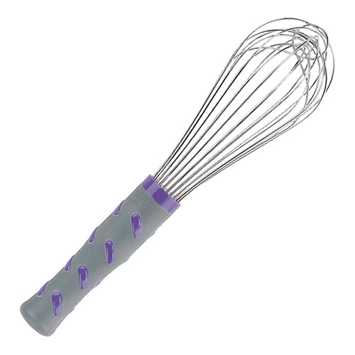 Vollrath Stainless Steel Whisk with Anti-Slip Plastic Handle | 11 Wires | 25.5 cm 1