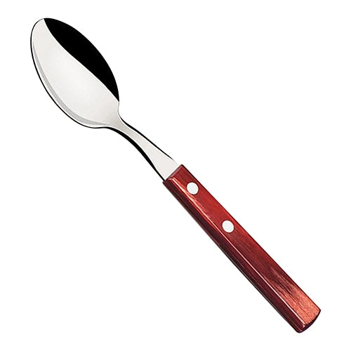 Steak Spoon | Tramontina | Stainless Steel with Wood Handle | Dishwasher Safe | 19 cm 1