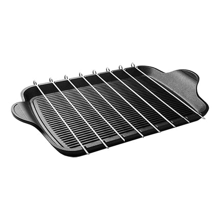 Cast Aluminium Nonstick Grill Plate with Handle | Risoli | 47 x 26 cm 1