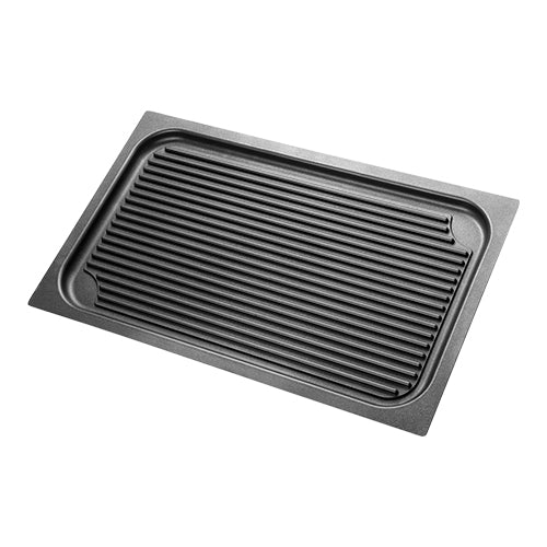 Cast Aluminium Nonstick GN 1/1 Grill Plate | Risoli | 53 x 32.5 x H2.5 cm 1