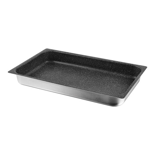 Risoli GN 1/1 Nonstick Aluminium Oven Tray | Flat Edge | 53 x 32.5 x H6.5 cm 1