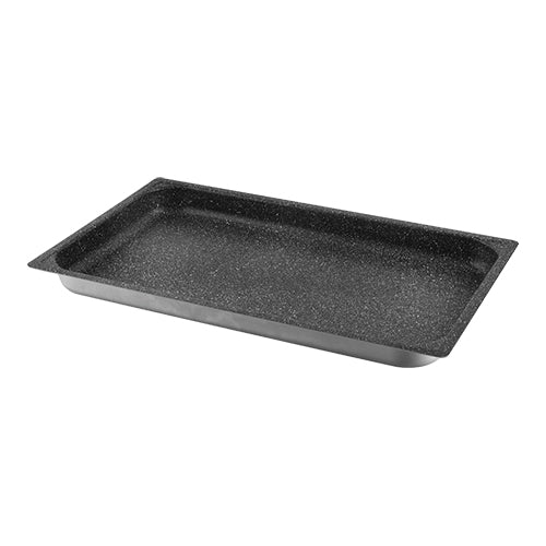 Risoli GN 1/1 Nonstick Aluminium Oven Tray | Flat Edge | 53 x 32.5 x H4 cm 1