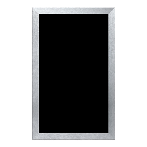 Black PVC Wallboard with Mounting Chain | EMGA | 50 x H80 cm 1