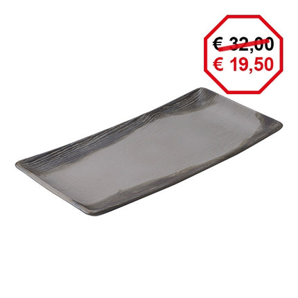 Rectangular Porcelain Plate with Natural Look | Revol | Decor | 30.2 x 15.3 x H2.4 cm 1