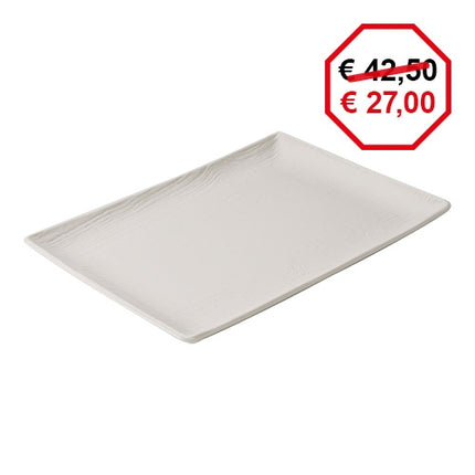 Rectangular Porcelain Plate with Natural Look | Revol | Decor | 32 x 23 x H2.4 cm 1