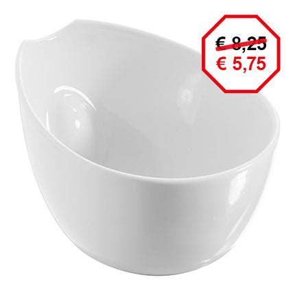 Oval Porcelain Serving Dish | Revol | White | 8.5 x 7 x H6.5 cm 1