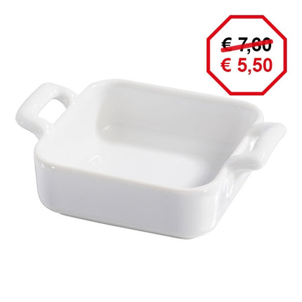 Square Porcelain Serving Dish | Revol | White | 7 x 7 cm | 0.05 L 1
