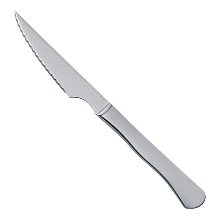 Steak Knife | EMGA | One-Piece Stainless Steel | Micro Serrated Blade | 22 cm 1