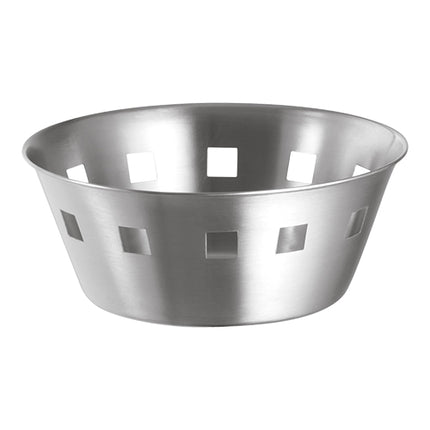 Stainless Steel Bread Basket | EMGA | Dishwasher Safe | Ø20 x H9 cm 1